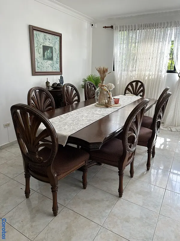 muebles y colchones - Juego de comedor de 8 sillas  3