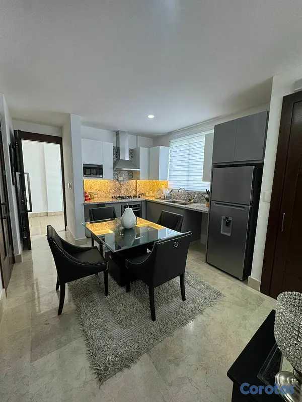 apartamentos - Apartamento Estudio Amueblado Disponible para Alqu 9