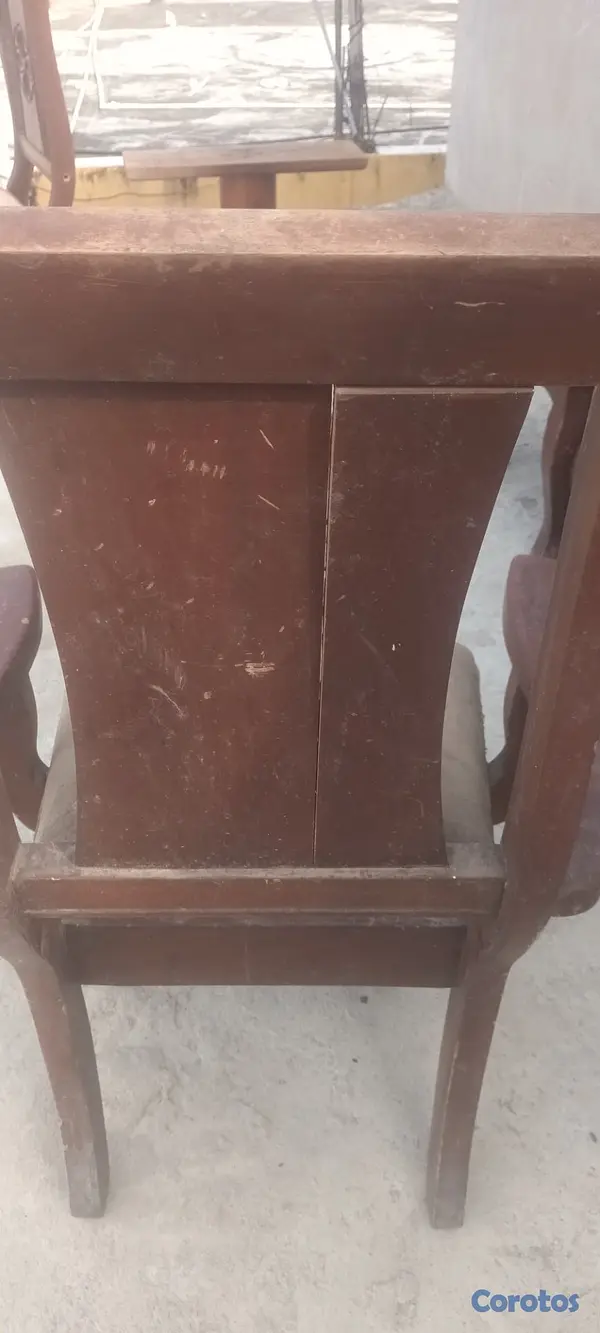 muebles y colchones - Juego de comedor para pintar 5