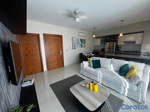apartamentos - Apartamento en Alquiler en Piantini Amueblado de U 13