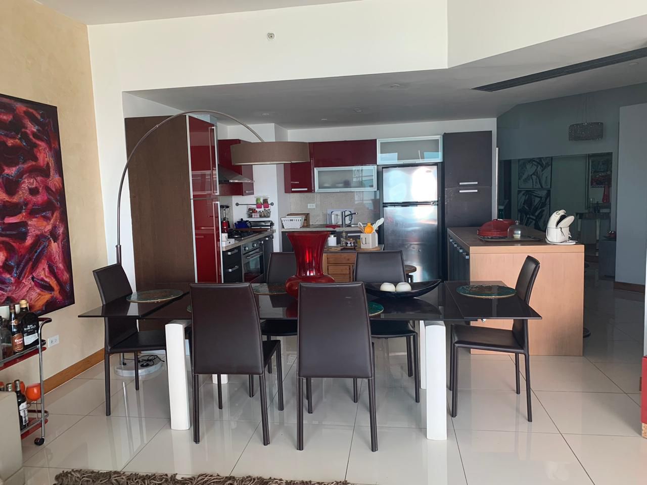apartamentos - Vendo apartamento amueblado en Zona Universitaria  4