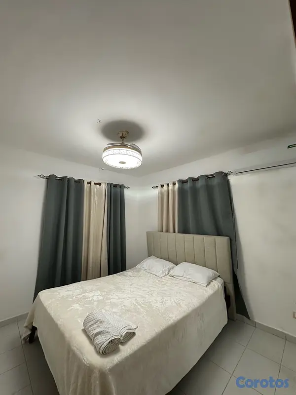 apartamentos - Apartamento amueblado 3 habitaciones con terraza  9