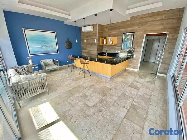 apartamentos - Alquilo Apartamento Amueblado en Piantini wi 9