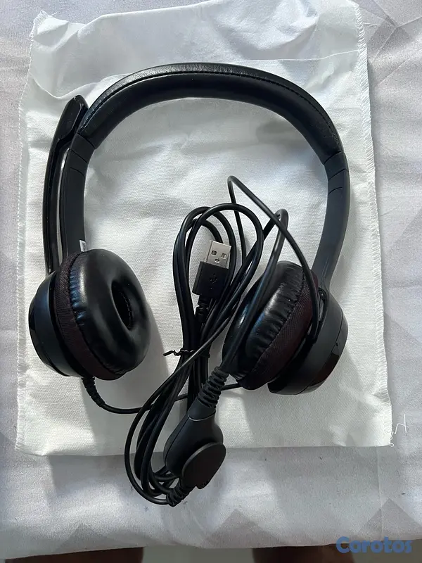 camaras y audio - 🎧 Auriculares USB Logitech H390 – Sonido Claro y Profesional 2