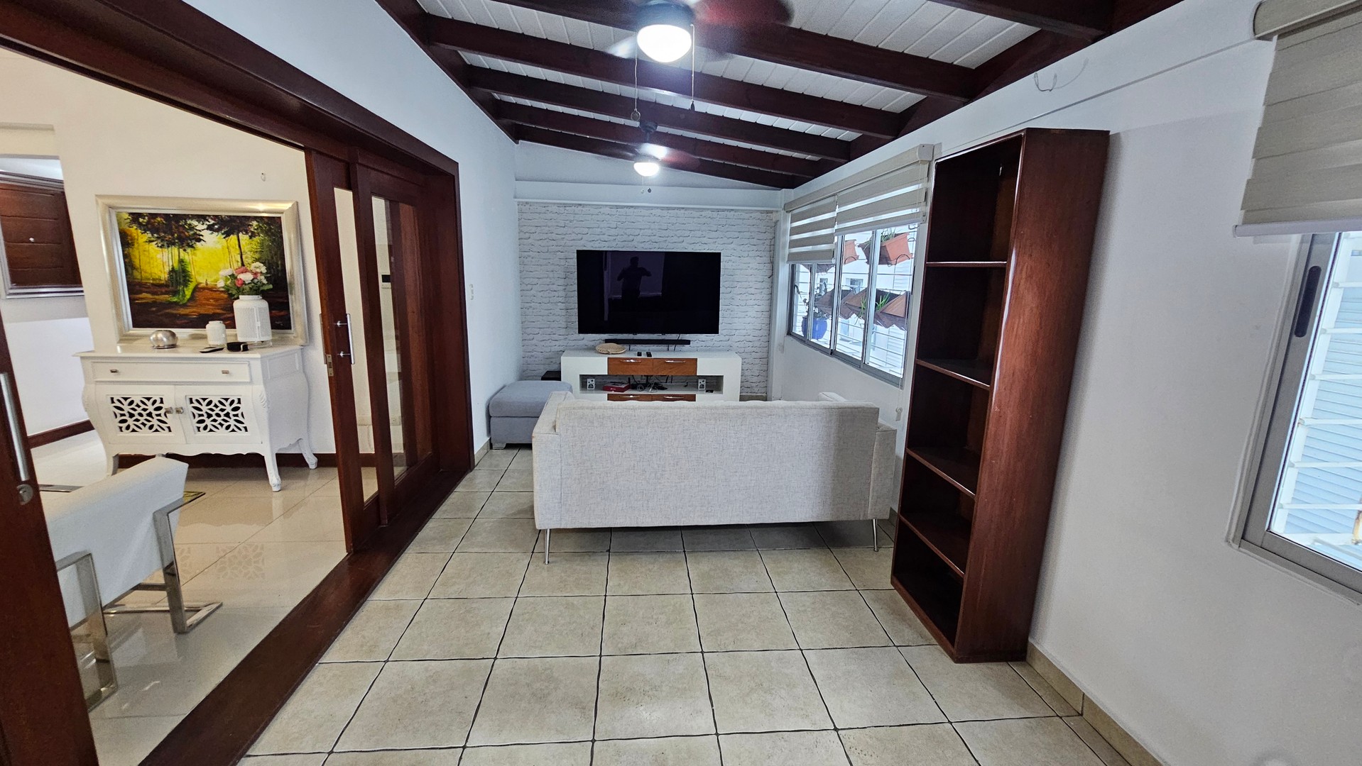 apartamentos - Alquiler de Apartamento Amueblado con terraza en Ensanche Paraíso 4