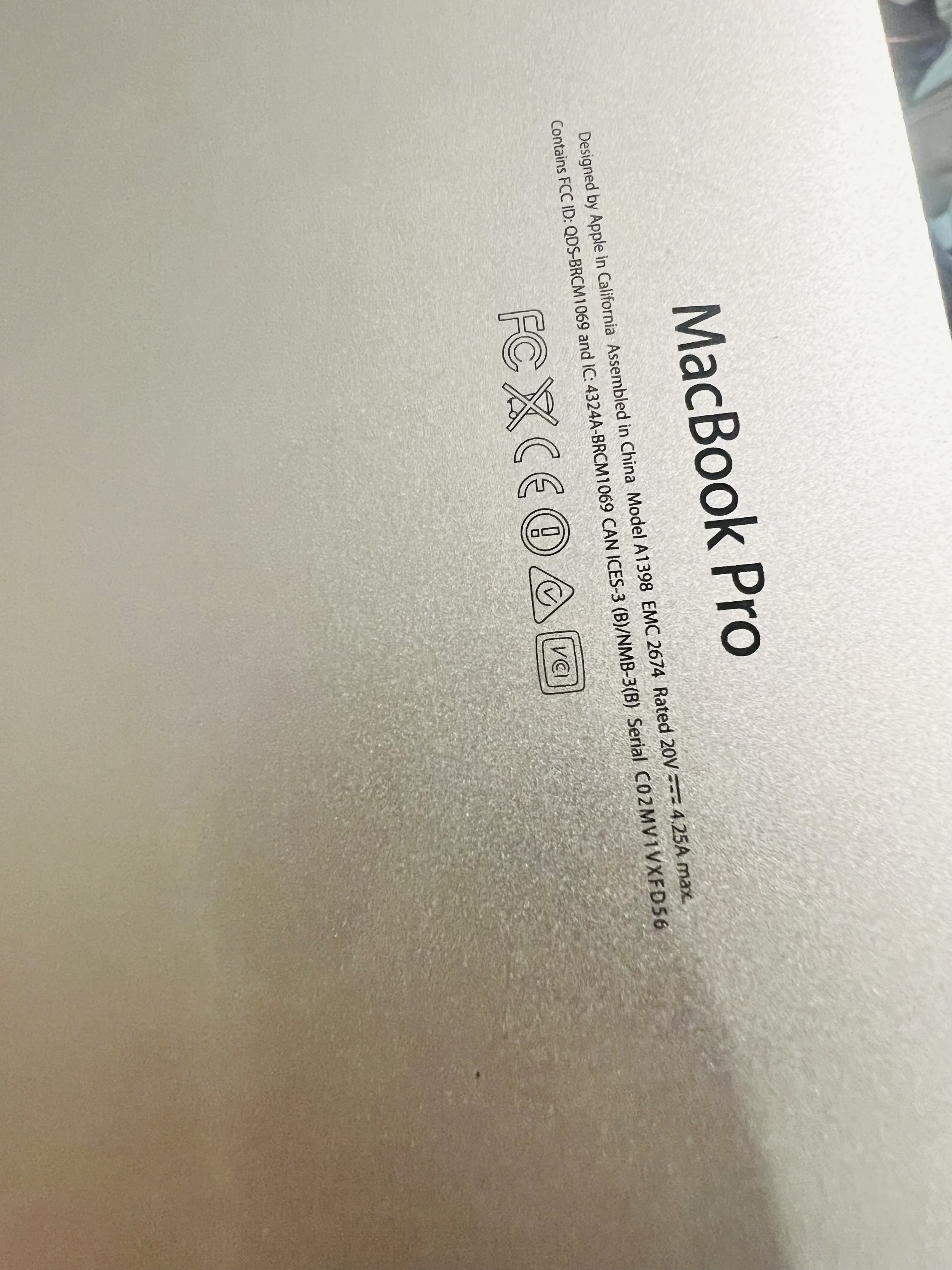 computadoras y laptops - Mac Pro A1398 para piezas pantalla mala  6
