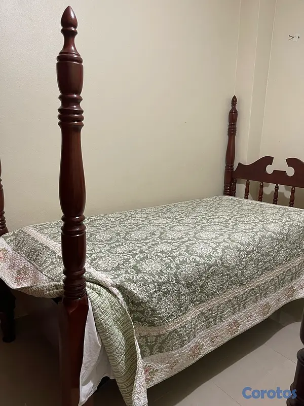 muebles y colchones - Dos cama twin con todos y colchon 13 mil por cada uno  5