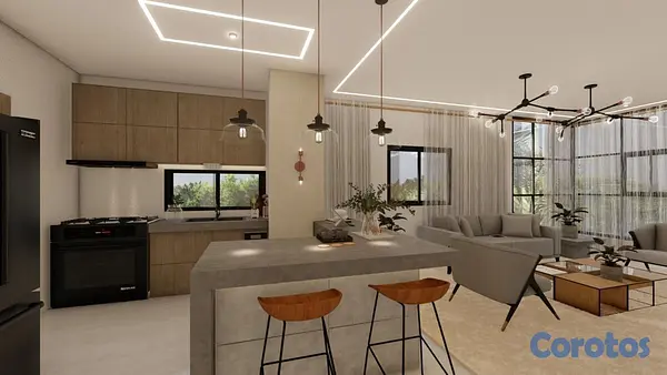 apartamentos - En venta 3er nivel en Res Jamie XI 3