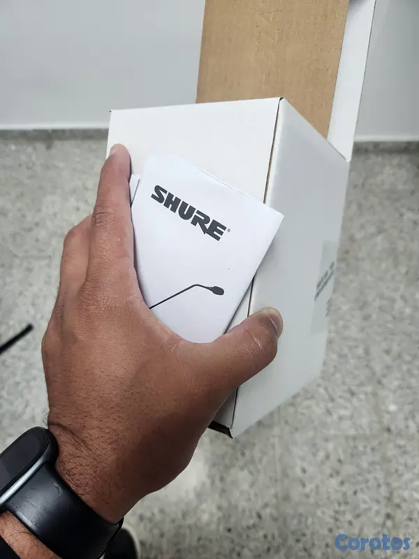 camaras y audio - MICROFONO SHURE CUELLO DE GANZO NUEVO $7500 6