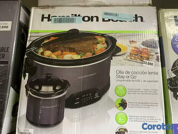cocina - Olla de Cocción Lenta Hamilton Beach 6