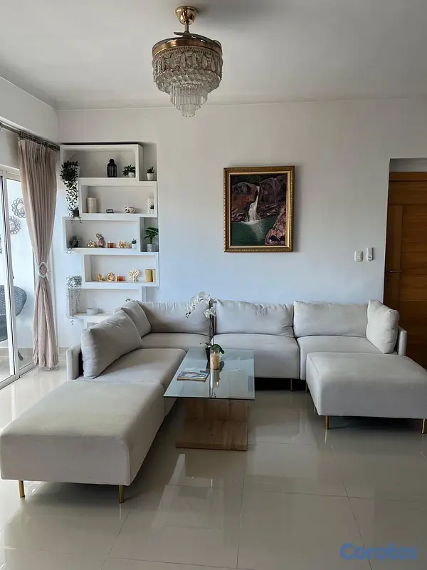 apartamentos - Apartamento en Alquiler Totalmente Amueblado. 📍 Evaristo Morales
 6