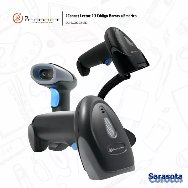 accesorios para electronica - 2Connet Lector 2D 2
