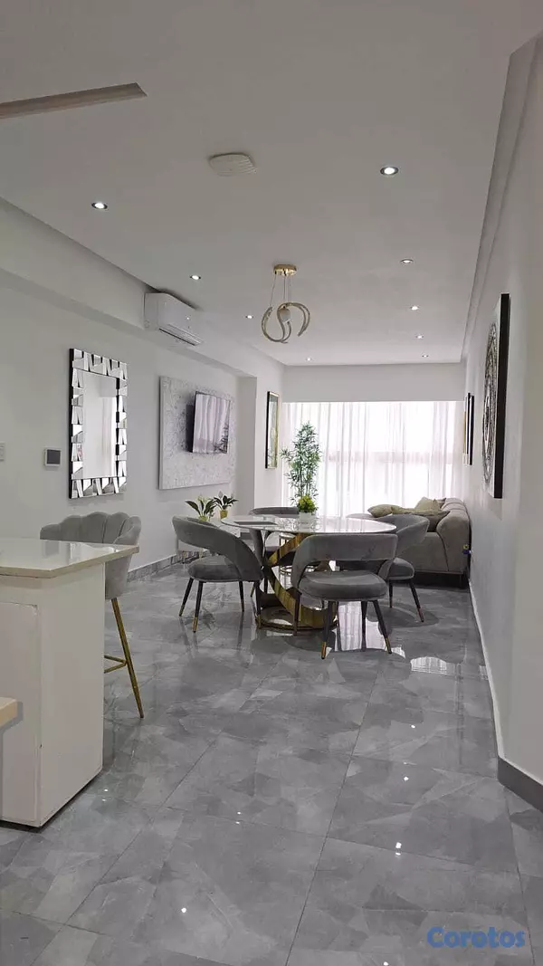 apartamentos -  Urbanización Real AMUEBLADO MODERNO,Torre Gran confort  
y seguridad Ubicación 6