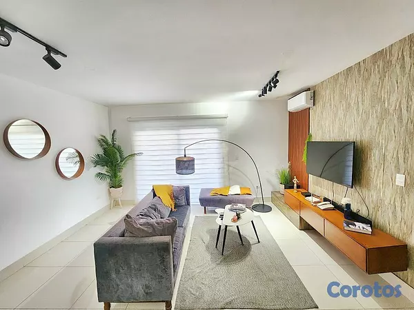 apartamentos - ESTUDIO AMUEBLADO SOHA PANORAMA SANTIAGO PISCINA Y 9