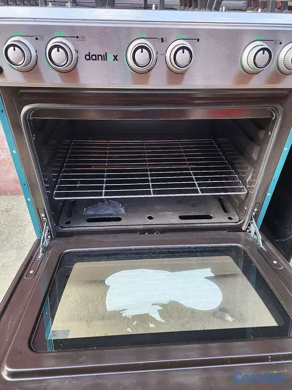 cocina - estufa danilux de 30 con chispero cromada 2