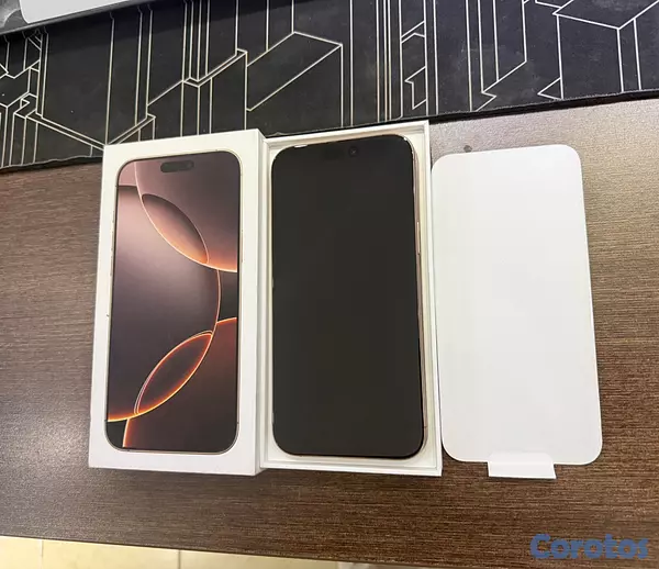 celulares y tabletas - iPhone 16 Pro Max 256GB Dessert Bateria 100% RD$ 59,500 2