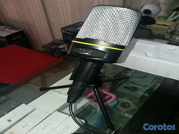 camaras y audio - Micrófono con condensador para PC 5