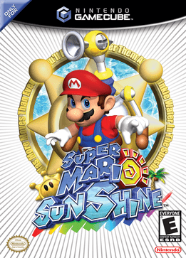 consolas y videojuegos - Super Mario Sunshine Nintendo Gamecube 