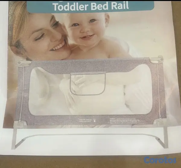 muebles - Barra para cama de niños pequeños  2
