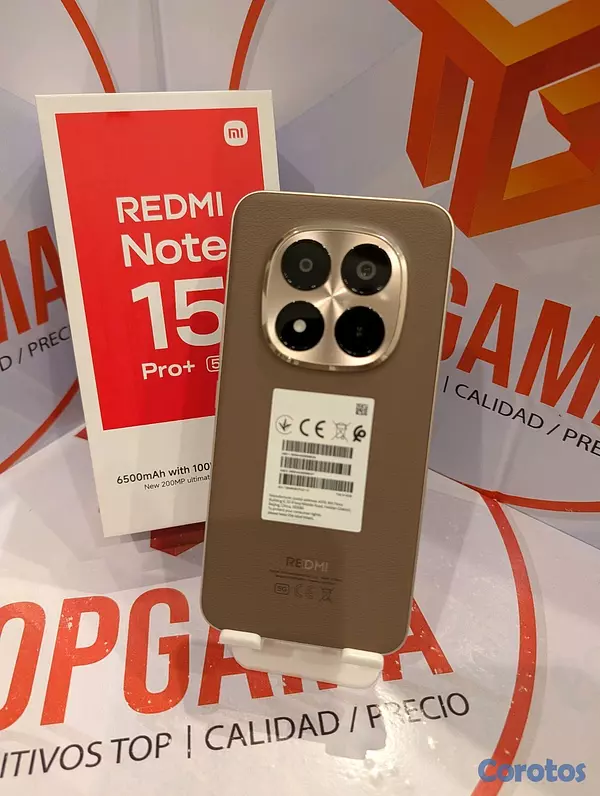 celulares y tabletas - REDMI NOTE 15 PRO+ 5G, 8GB RAM 256GB ROM 11