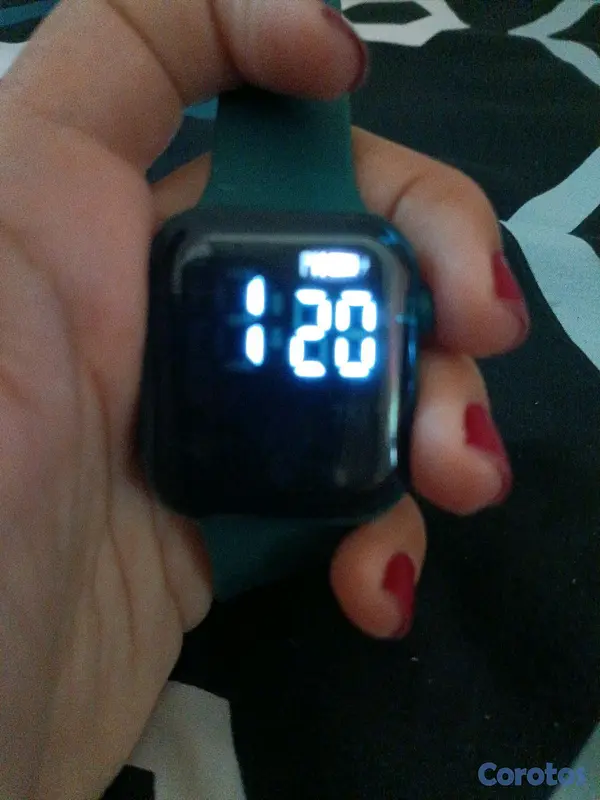 otros electronicos - reloj digital sencillo  3