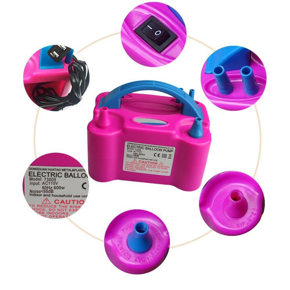 hobby y coleccion - Inflador de Globos Eléctrica De Aire bombas Maquina Decoración bomba de inflar 2