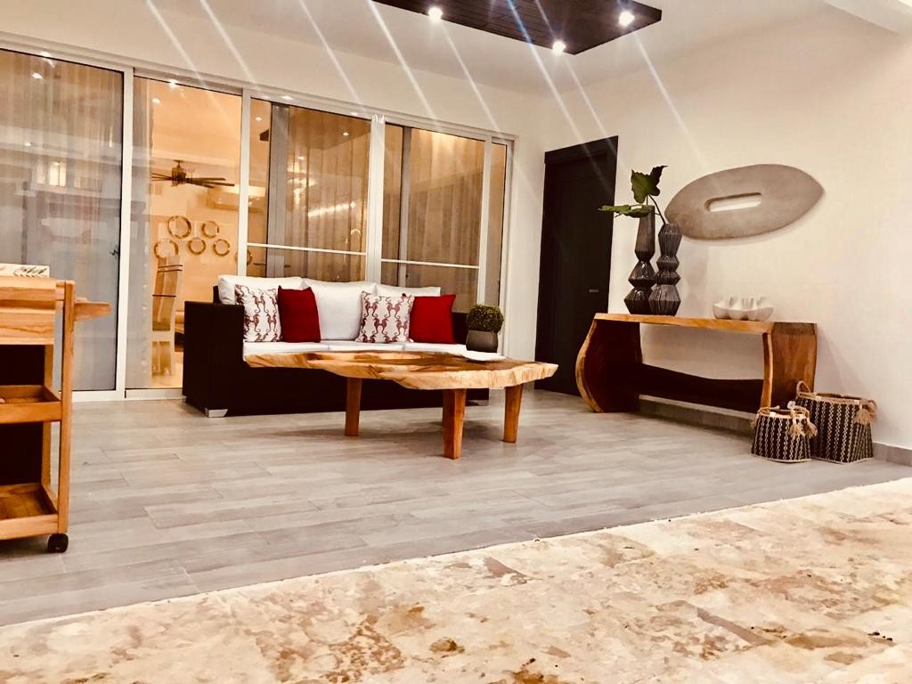 casas vacacionales y villas - villa encantadora a 5 minutos de la playa en un residencial super acogedor 5