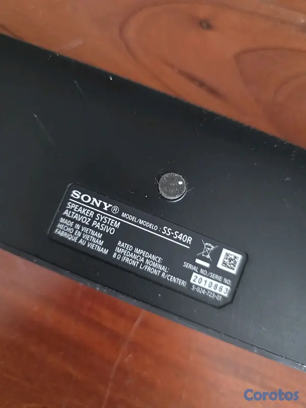 camaras y audio - Barra de sonido Sony S40R 5.0 6