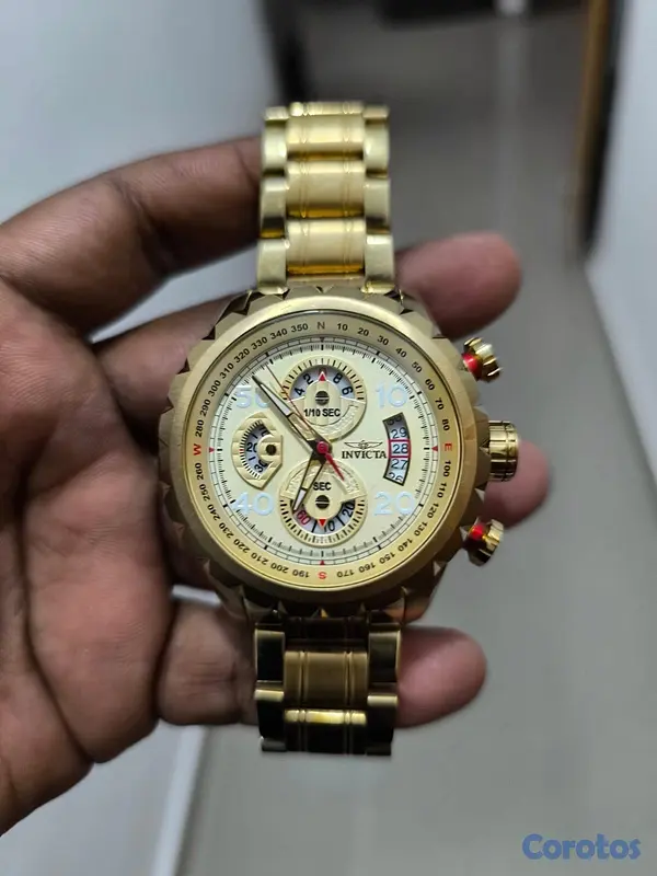 joyas, relojes y accesorios - reloj Invicta Aviator Original Usado  6