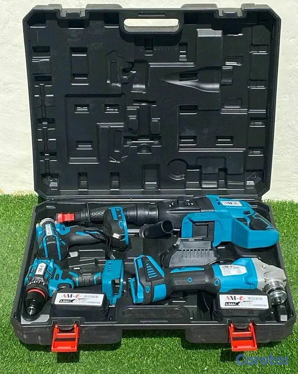 herramientas, jardines y exterior - 🔧 KIT DE TALADRO MULTIFUNCIONAL AM-C  2
