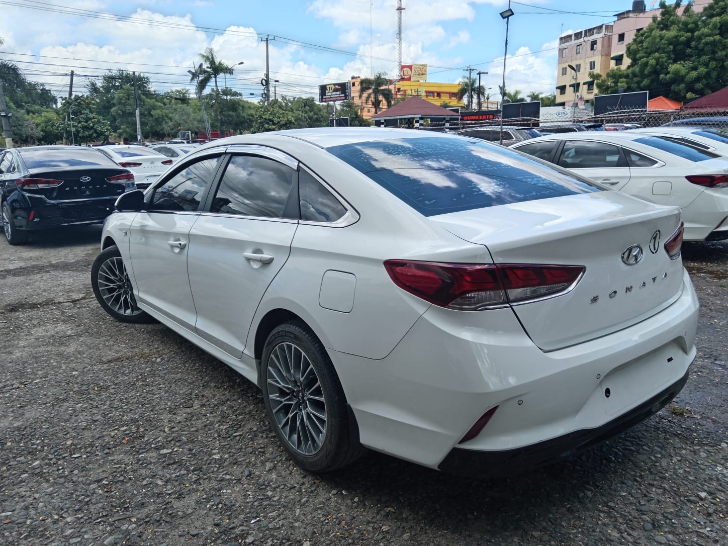 carros - HYUNDAI SONATA NEW RISE 2020 BLANCO 4