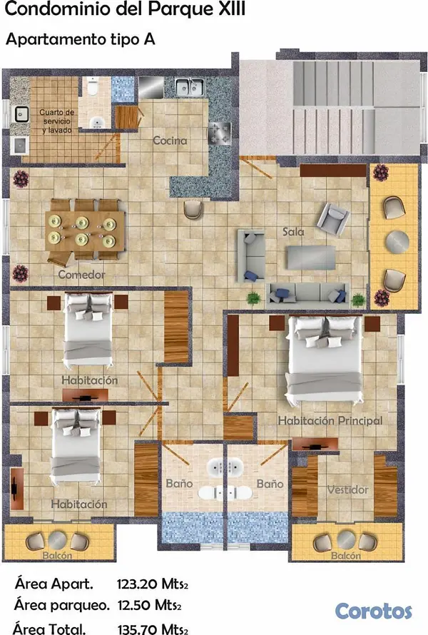 apartamentos - Condominio del parque XIII, apto 4A, ozama, entreg 4