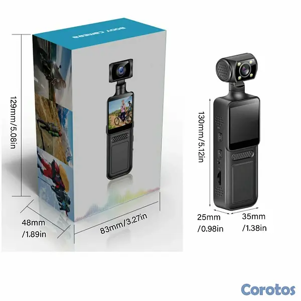 camaras y audio - 📸🔥 CÁMARA PORTÁTIL 1080P FHD 🔥📸 2