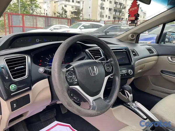 carros - HONDA CIVIC 2015 EX ROJO 8