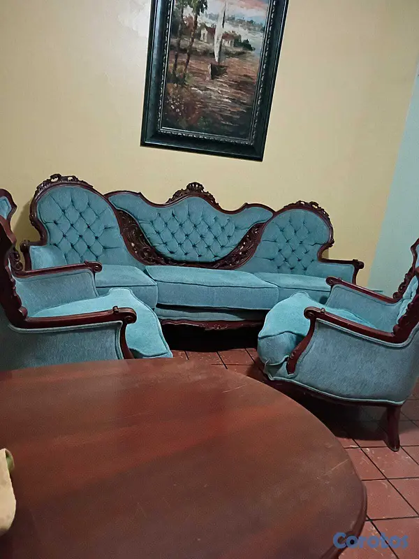 muebles y colchones - Aprovecha: Juego de Sala Cómodo y Espacioso 4