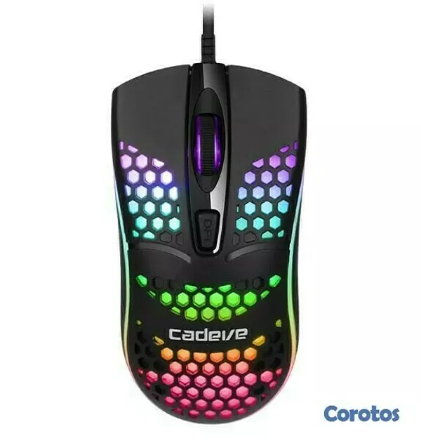 otros electronicos - Mouse gamer RGB VF53 4