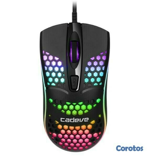 otros electronicos - Mouse gamer RGB VF53 4