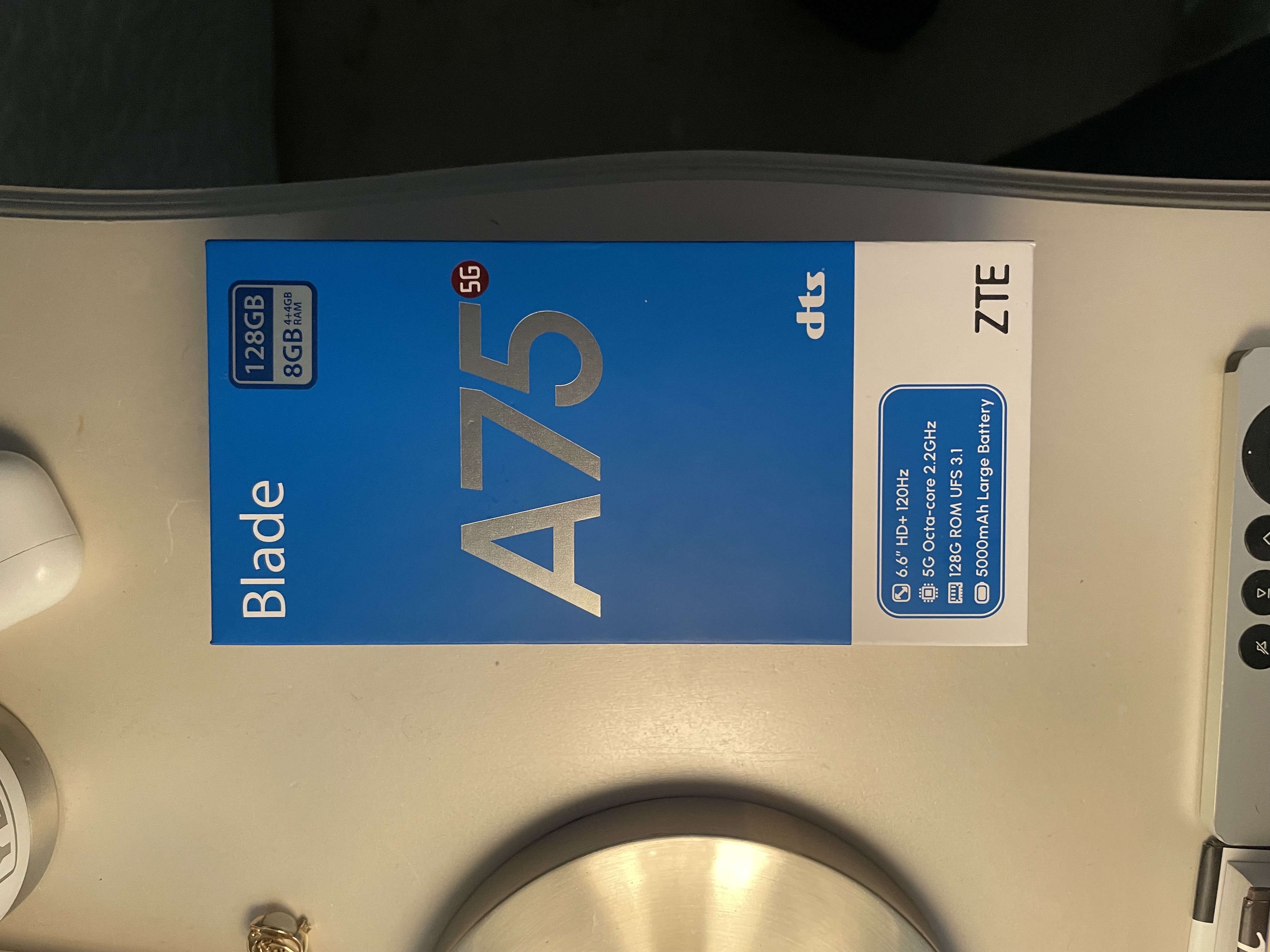 celulares y tabletas - ZTE Blade A75 5G - Pantalla 120Hz / 128GB / 8GB RAM / Batería 5000mAh - Nuevo 0