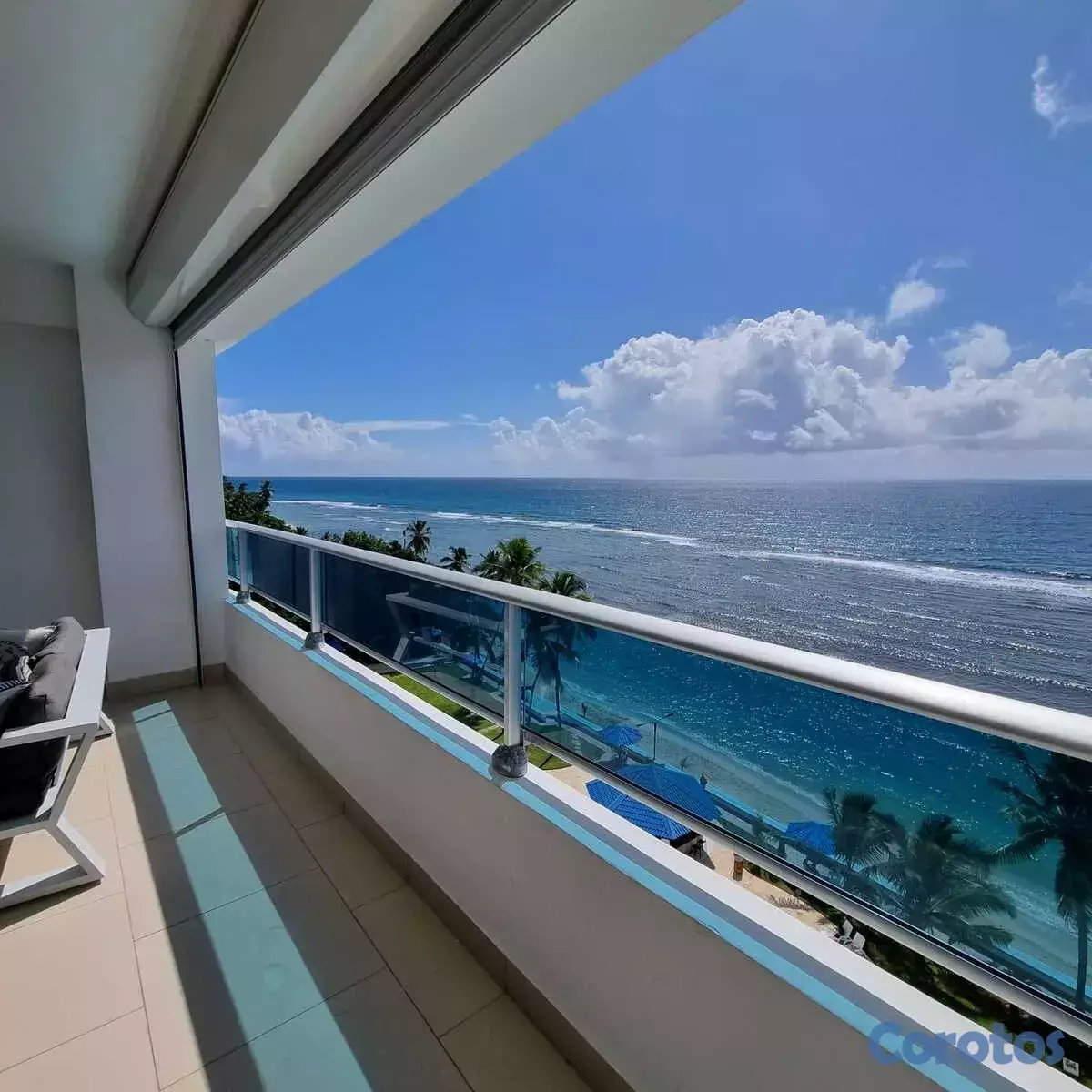 apartamentos - Juan Dolio – Frente mar – Apartamento amueblado de 2 habitaciones 4