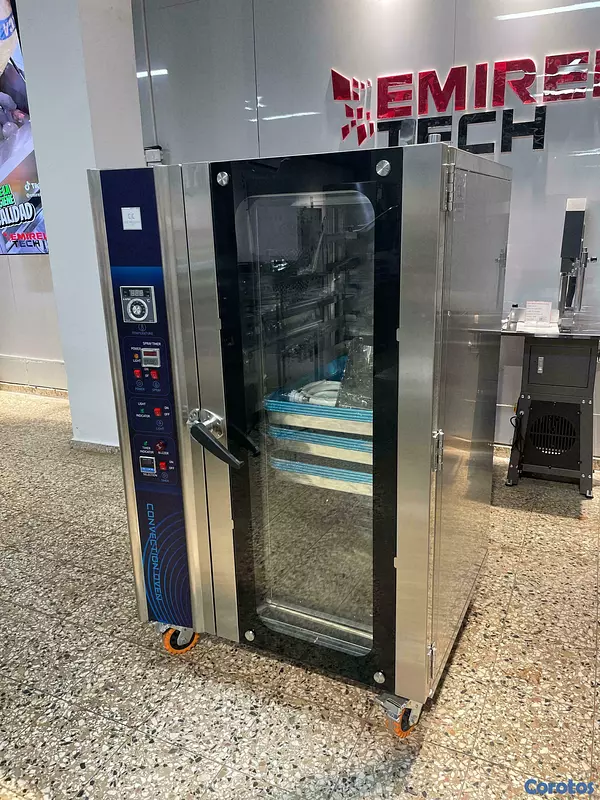 equipos profesionales - Horno convencional para panaderia de 12 bandejas 10
