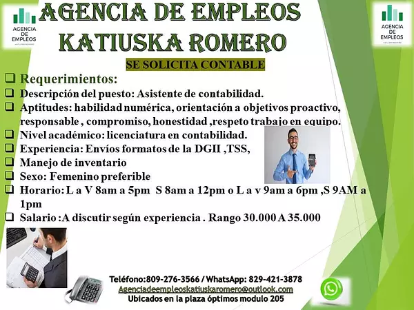 empleos disponibles - SE NECESITA CONTADOR  2