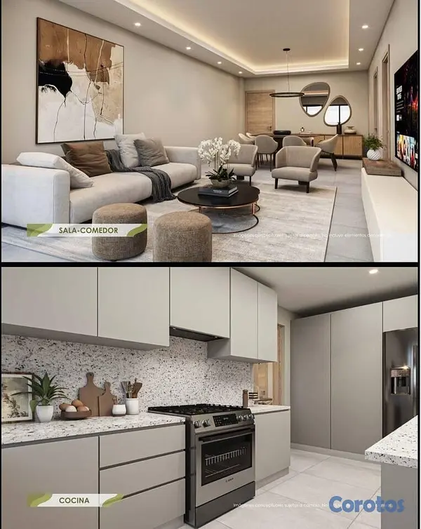 Proyectos - Apartamentos en Venta  en Viejo Arroyo Hondo  Códi 6