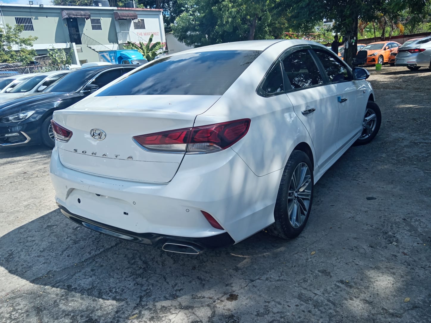 carros - HYUNDAI SONATA NEW RISE 2019 BLANCO 2
