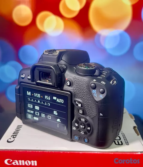 camaras y audio - Camara Canon T6i Wifi Con Pantalla Touch  5