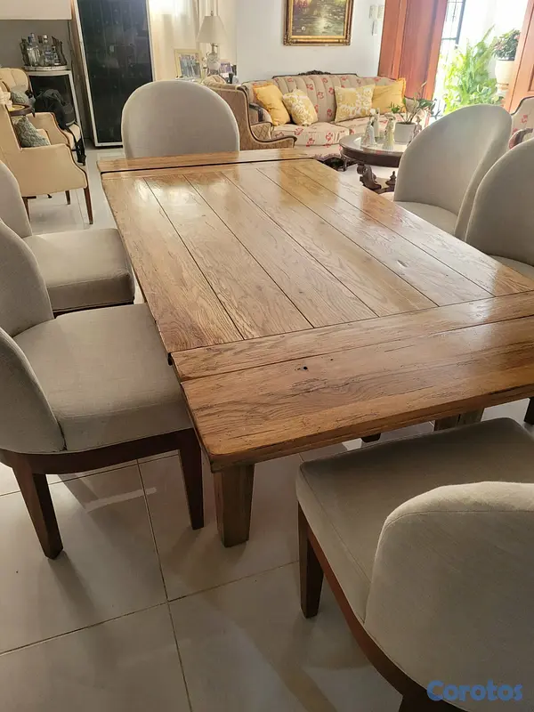muebles y colchones - Comedor de 6 sillas, moderno 3