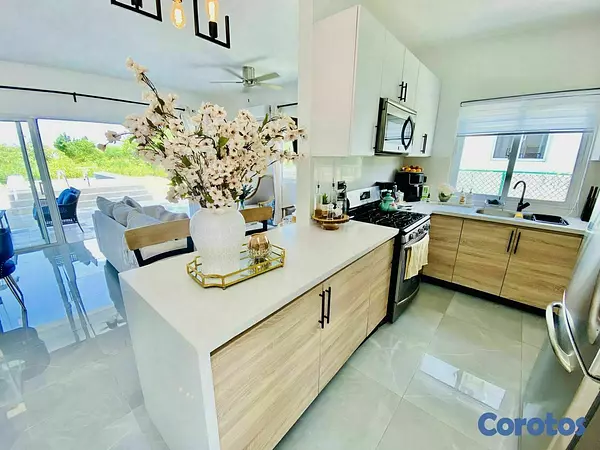 casas vacacionales y villas - Villa en venta en vista cana  2