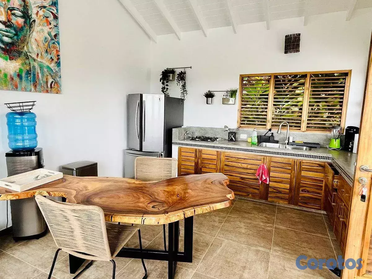 casas vacacionales y villas - Las Terrenas - Samaná, Villa de 3 habitaciones amueblada con espectacular vista 8