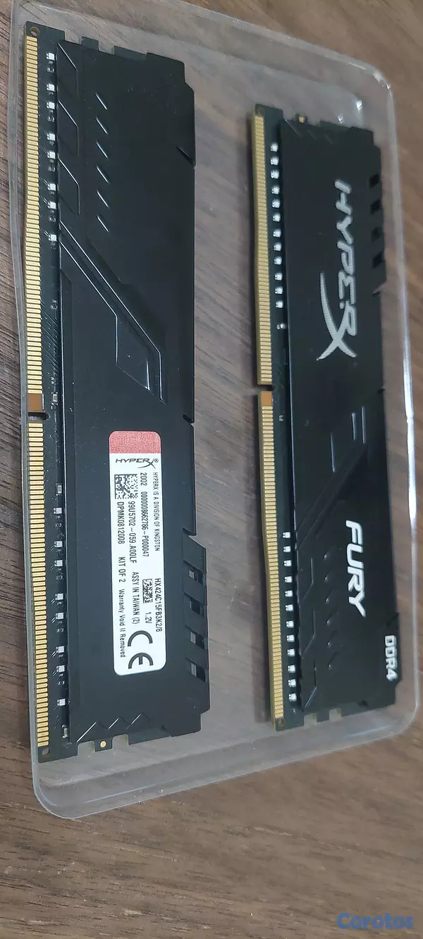 computadoras y laptops - Combo PC Upgrade – AMD Ryzen 5 3600 + HyperX Fury 8GB DDR4-2400 CL15 2