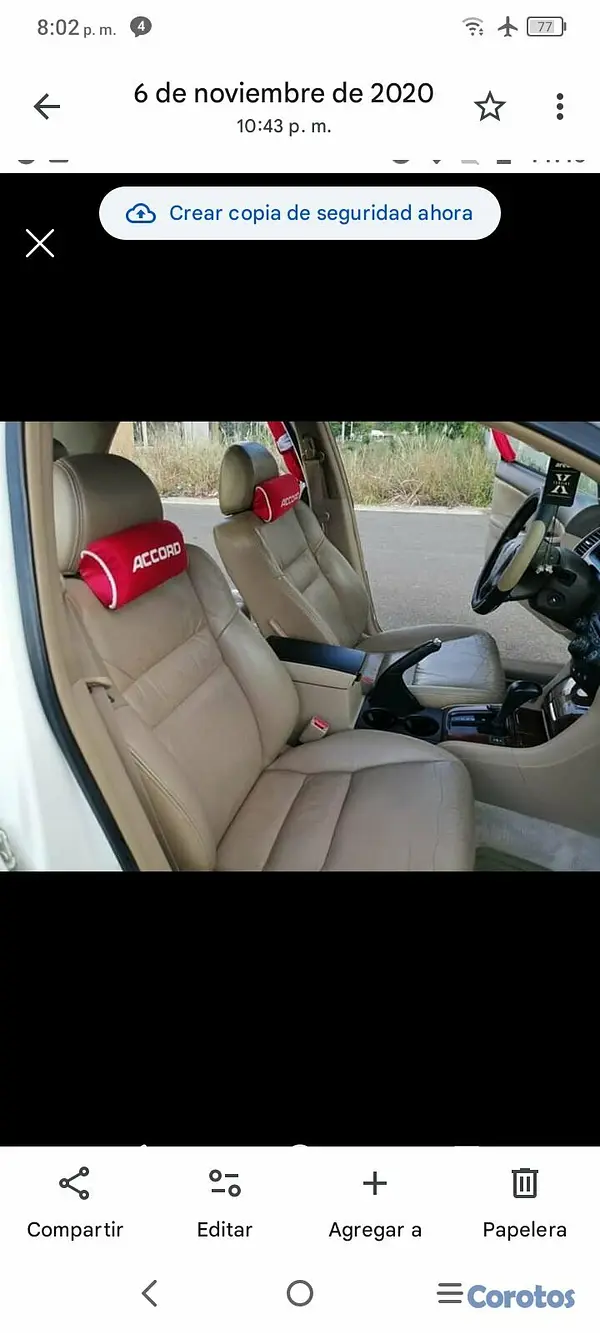 carros - Honda Accord 2006 el full 3