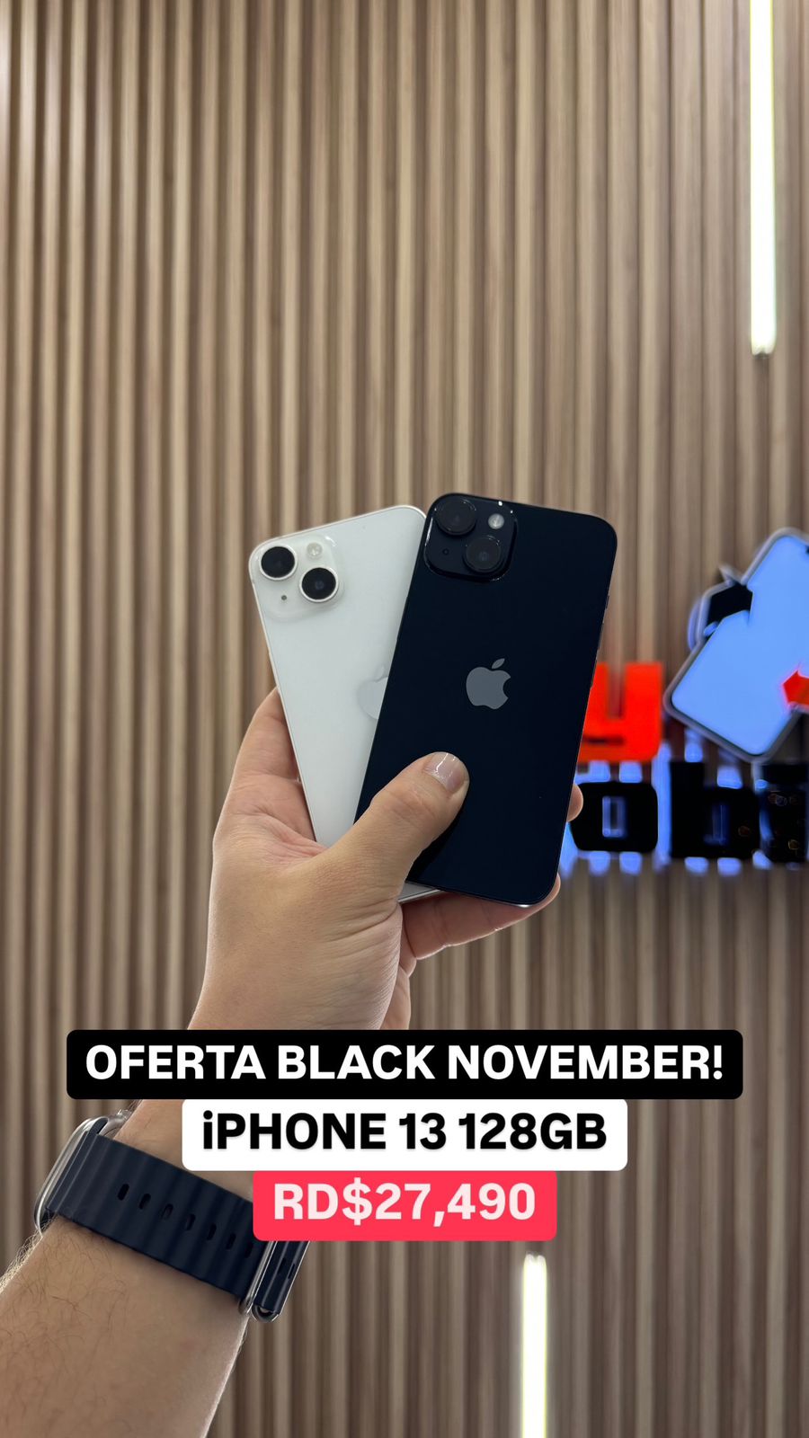 celulares y tabletas - iPHONE 13 128GB  0